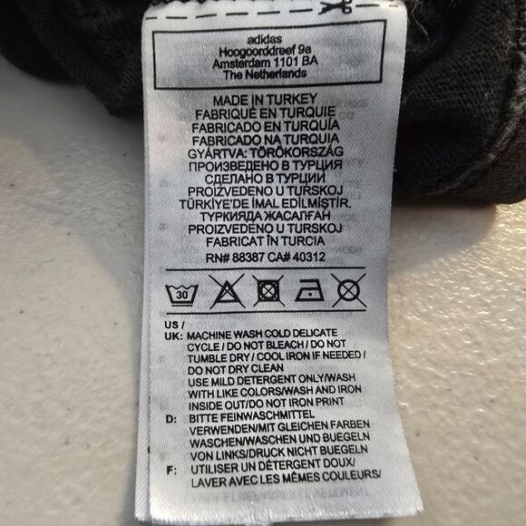 Adidas Tee Men’s Medium The Simpsons Krusty Burger Black Long Sleeve - Picture 7 of 15